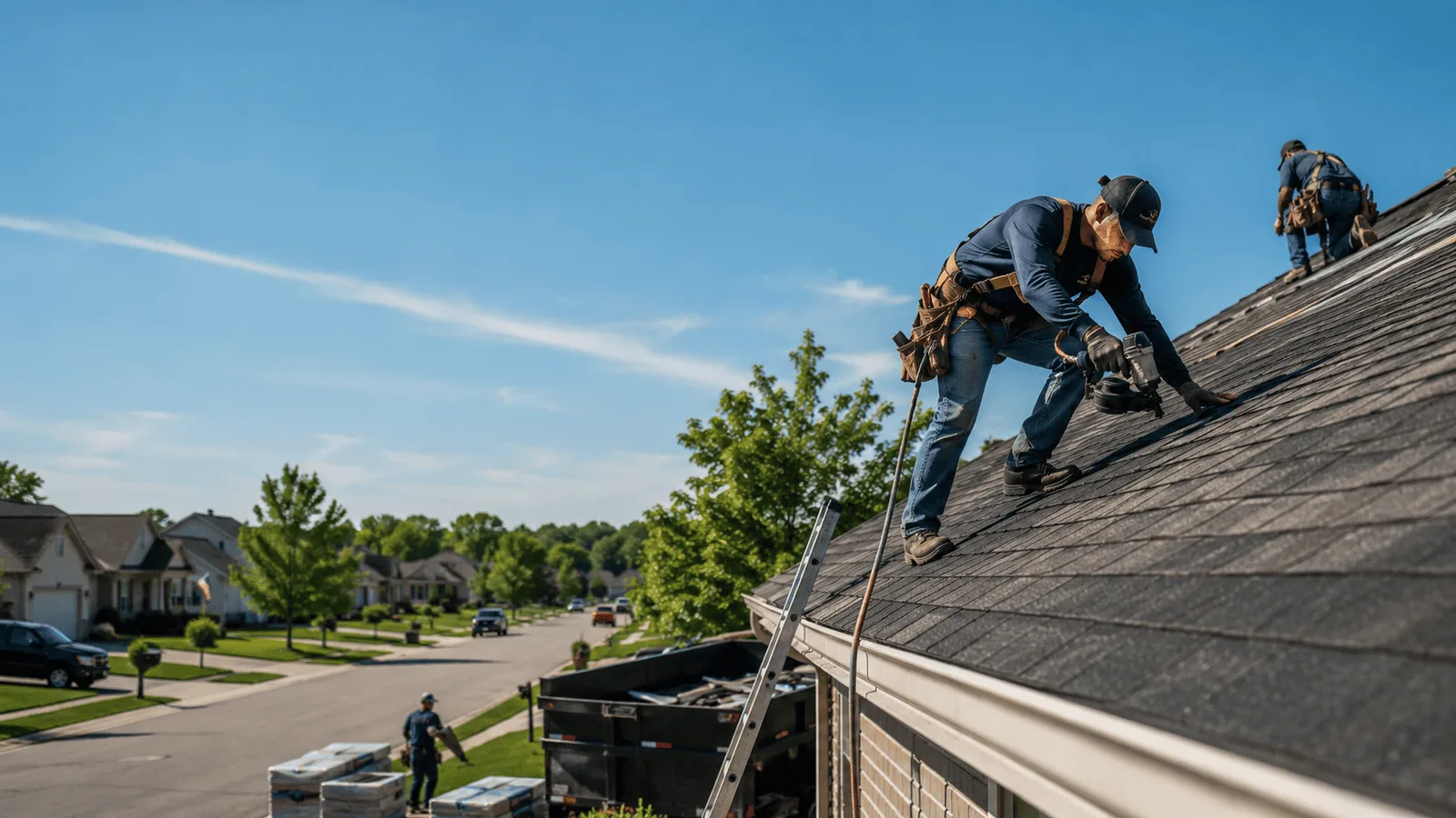 Roof Inspection in Ben Franklin, TX
